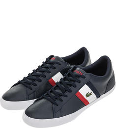 Мужские кеды Lacoste 737CMA00457A2T синие/белые/красные 44.5