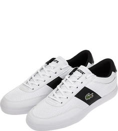 Мужские кеды Lacoste 737CMA0012147T белые/черные 43