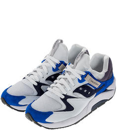 Кроссовки мужские Saucony S70439-1 белые/синие/серые 42