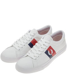 Мужские кеды Fred Perry B4142 134 белые/синие/красные 45