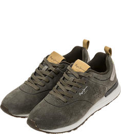 Кроссовки мужские Pepe Jeans PMS30520 765 зеленые/белые 40