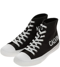 Мужские кеды Calvin Klein Jeans S0597_BLK черные/белые 42
