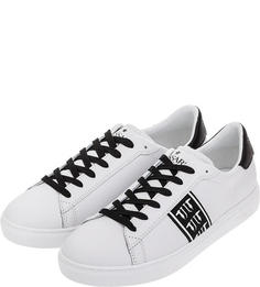 Мужские кеды Trussardi Jeans 77A00143-9Y099999.K308 белые/черные 43
