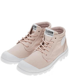 Ботинки женские Palladium 76222-638 бежевые/розовые 37 FR