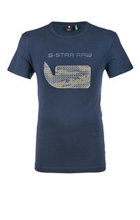 Футболка мужская G-Star Raw синяя 52