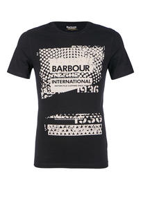 Футболка мужская Barbour черная 46