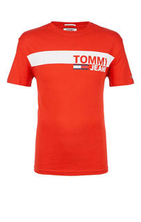 Футболка мужская Tommy Jeans красная 54