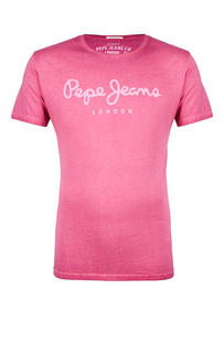 Футболка мужская Pepe Jeans розовая 48