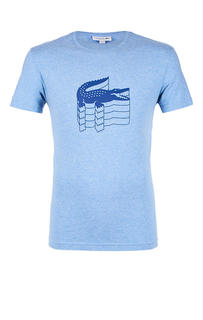 Футболка мужская Lacoste синяя 52