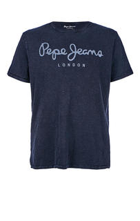 Футболка мужская Pepe Jeans синяя 50