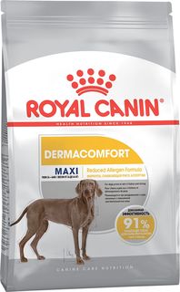Сухой корм для собак ROYAL CANIN Dermacomfort Maxi, мясо, 12кг
