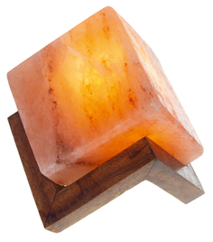 Соляная лампа из Гималайской соли "Куб" PROFFI PS0847