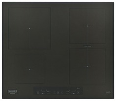 Встраиваемая варочная панель индукционная Hotpoint-Ariston KIA 641 B B (CF) Black