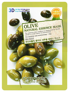 Маска для лица FoodaHolic Olive Natural Essence 3D Mask 23 г