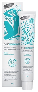 Интимный гель Гинокомфорт восстанавливающий с маслом чайного дерева 50 г 1 туба No Brand