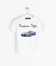 Футболка Alexander Konasov Ferrari gzhel р.34