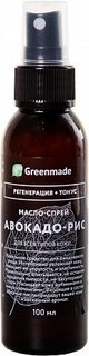 Масло-спрей для тела Авокадо-Рис GreenMade, для всех типов кожи
