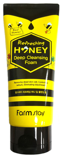Пенка для умывания FarmStay Refreshing Honey Deep Cleansing Foam 180 мл