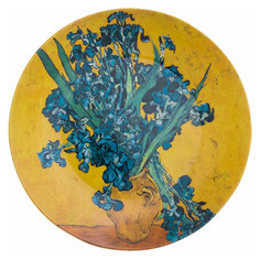 Тарелка Elan Gallery 420259 Желтый, голубой, зеленый