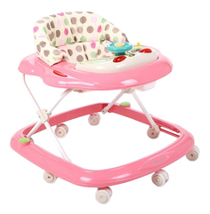 Ходунки детские Capella Bg-0601 розовый-белый