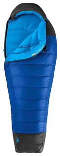 Спальный мешок The North Face Blue Kazoo Regular голубой, правый T0CF6ZRH
