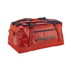 Туристический баул Patagonia Black Hole Duffel 90 л красный
