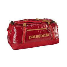 Туристический баул Patagonia Black Hole Duffel 90 л темно-красный