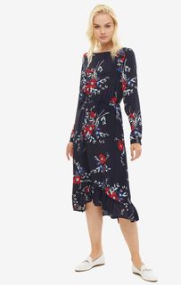 Платье женское Marc O’Polo 085021165/A18 синее/разноцветное 34 EU