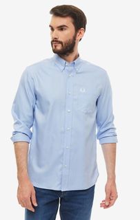 Рубашка мужская Fred Perry M7550 146 синяя XL