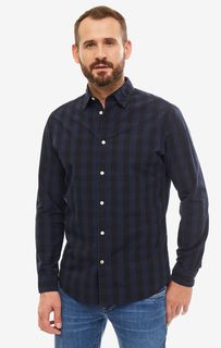 Рубашка мужская Jack & Jones 12136987 dark navy M