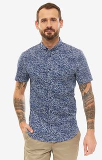 Рубашка мужская Armani Exchange 3GZC66 ZNEAZ 5172 синяя/белая XL