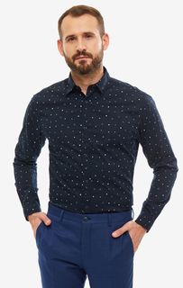 Рубашка мужская Jack & Jones 12156435 sky captain L