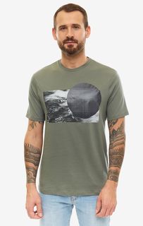 Футболка мужская Armani Exchange 3GZTGN ZJH4Z 1941 хаки/серая/черная XL