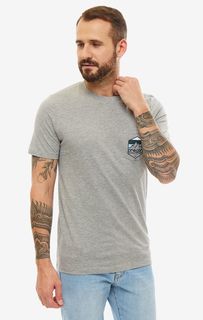 Футболка мужская Jack & Jones 12158050 серая/синяя/белая/зеленая L