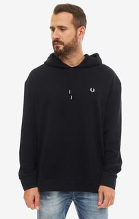 Толстовка мужская Fred Perry J6500 102 черная/белая XL