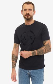Футболка мужская Armani Exchange 8NZTCD Z8H4Z 1200 черная XL