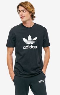 Футболка мужская adidas Originals CW0709 черная/белая L