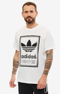 Футболка мужская adidas Originals ED6916 белая/черная L