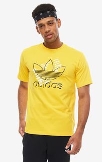 Футболка мужская adidas Originals DV3280 желтая/черная/белая XL