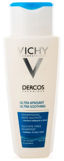 Шампунь Vichy Dercos Ultra Soothing Normal to Oil Hair 200 мл