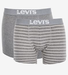 Трусы мужские Levis 7731603450 серые/белые S Levis®