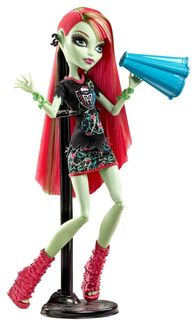 Кукла Monster High Венера Макфлайтрап - Группа поддержки BDF09