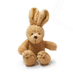 Мягкая игрушка Teddykompaniet Кролик Эбби, бежевый, 23 см,2072