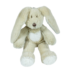 Мягкая игрушка Teddykompaniet Кролик мини, серый, 14 см,1556