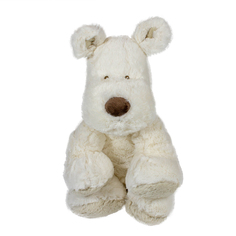 Мягкая игрушка Teddykompaniet Плюшевая собака, кремовая , 30 см,2090