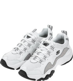 Кроссовки мужские Skechers 52683 белые/серые 8 US