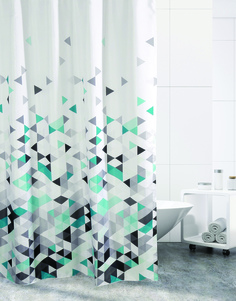 Штора 180х180 д/в TRIANGULAR SUBLIMATION (multi) Bath Plus