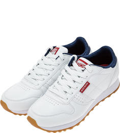 Кроссовки женские Skechers 699-WRNV белые/синие 7 US