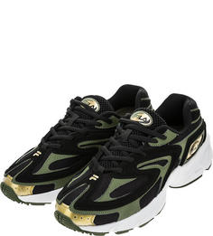 Кроссовки мужские FILA 1RM00612-017 черные/зеленые/золотистые 9.5 IT