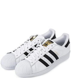 Кеды мужские adidas Originals C77124 белые/черные/золотистые 11 DE